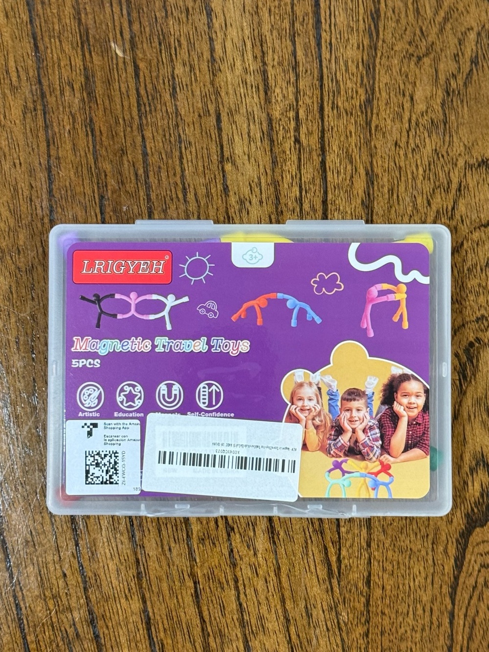 LRIGYEH Magnetic Travel Toys - Purple Set